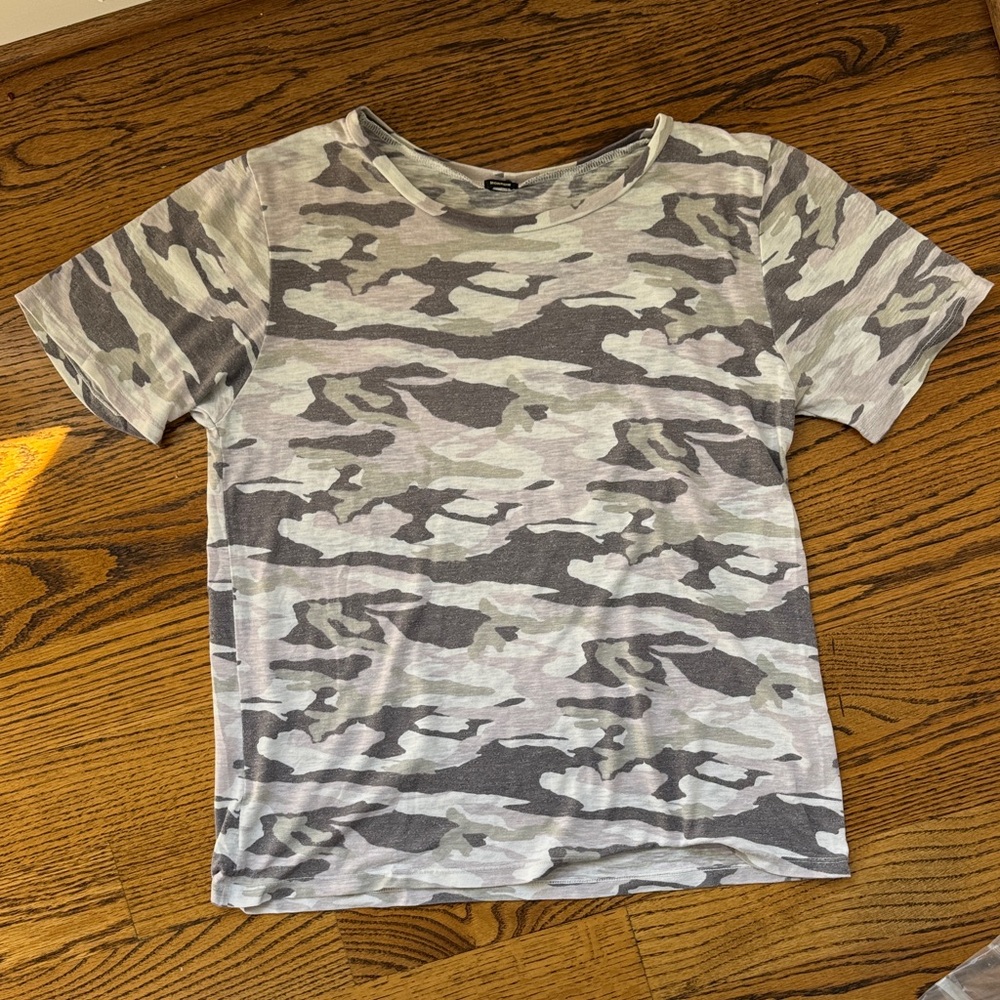 Monrow Camo Shirt